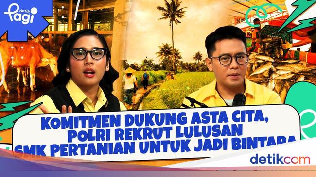 Komitmen Dukung Asta Cita, Polri Rekrut Lulusan SMK Pertanian untuk Jadi Bintara