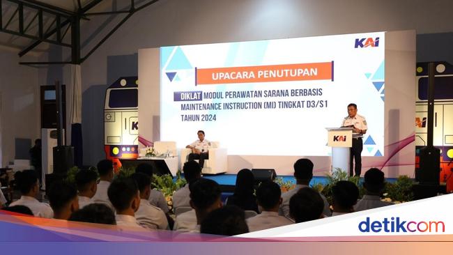 117 Teknisi KAI Ikut Diklat Modul Perawatan Sarana Kereta Api Berbasis MI