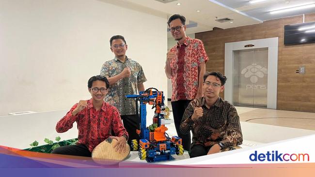 Robot Pemetik Buah Otomatis Karya Mahasiswa PENS Menang Lomba Internasional, Keren!