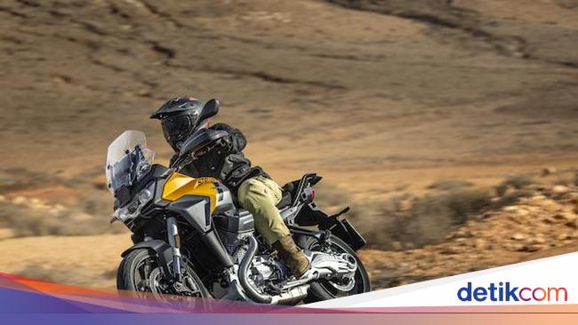 Potret Moge Petualang Baru Moto Guzzi yang Harganya Rp 850 Juta