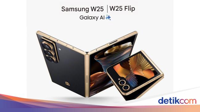 Samsung W25 Dirilis, Mirip Galaxy Z Fold 6 Special Edition Tapi Lebih Mewah