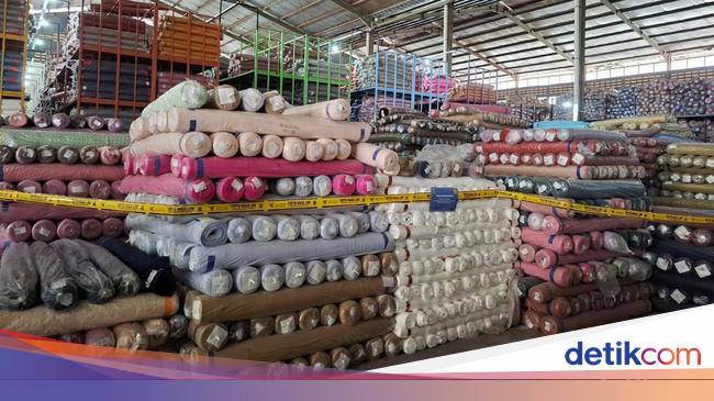 90 Ribu Gulungan Kain Asal China Disita!