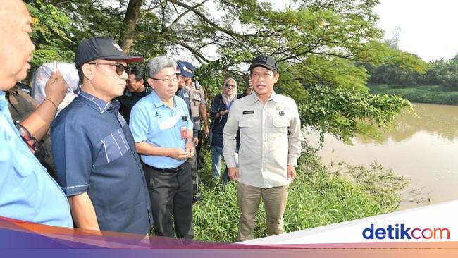 Mendes PDT dan Menteri LH Pantau Dampak Pencemaran Sungai Ciujung