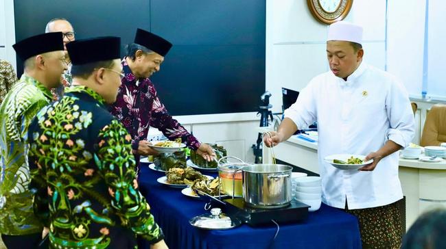 Menteri Nusron Jamu Pengurus Masjid di Lingkungan Kementerian ATR/BPN