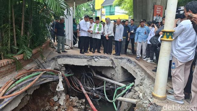 Jadi Biang Kerok Banjir, Bottleneck di Jalan Kebayoran Baru Jaksel Dibongkar