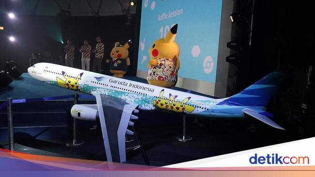 Pikachu Gemoy Berbatik Bakal Mejeng Lagi di Garuda