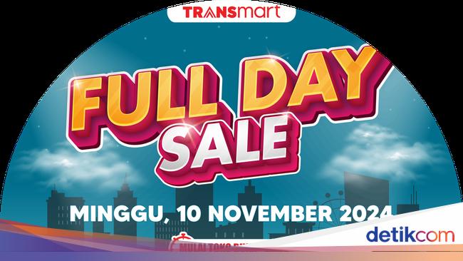 Besok Serbu Transmart Full Day Sale! Diskon Besar-besaran 50% + 20%