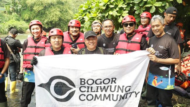 Jaga Lingkungan, Kementerian LH Gelar Aksi Bersih Sungai Ciliwung Lestari