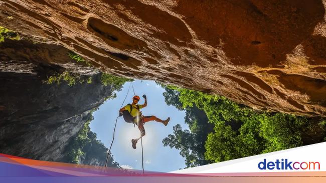 Kong Collapse, Gua Indah di Vietnam Impian Pecinta Wisata Ekstrem