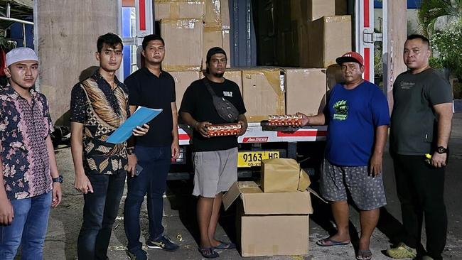 Polda Banten Amankan Truk Bawa Rokok Ilegal dari Pulau Jawa ke Sumatera