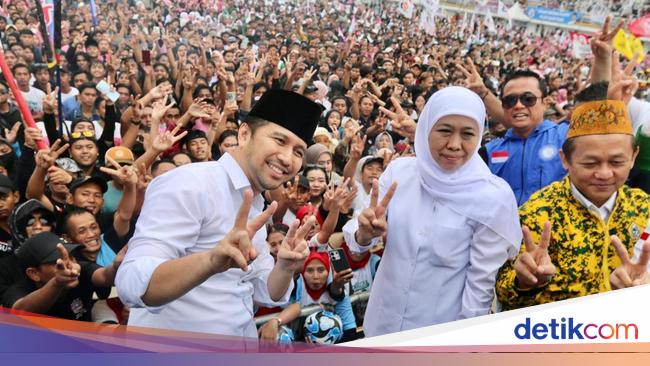 Khofifah di Kampanye Akbar: Jatim Maju Berprestasi Gerbang Baru Nusantara