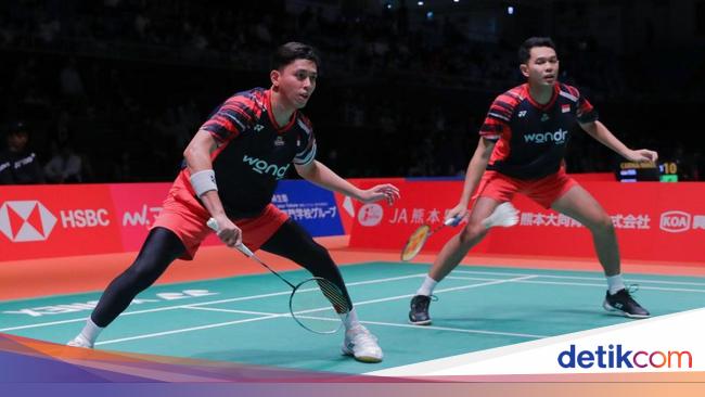 Fajar/Rian was surprised by the opponent’s match at the 2024 Japan Masters