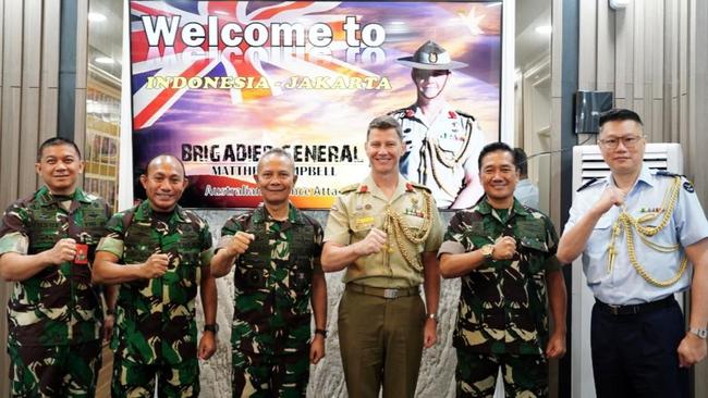 Kasum TNI Terima Courtesy Call Atase Pertahanan Australia