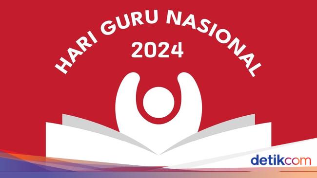 Panduan Penggunaan Logo Hari Guru Nasional 2024, Cek di Sini!