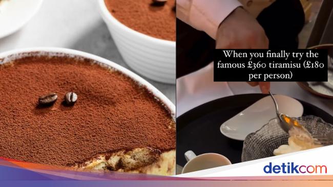 Restoran Ini Jual Tiramisu Rp 3,6 Juta, Cara Bikinnya Dipertanyakan