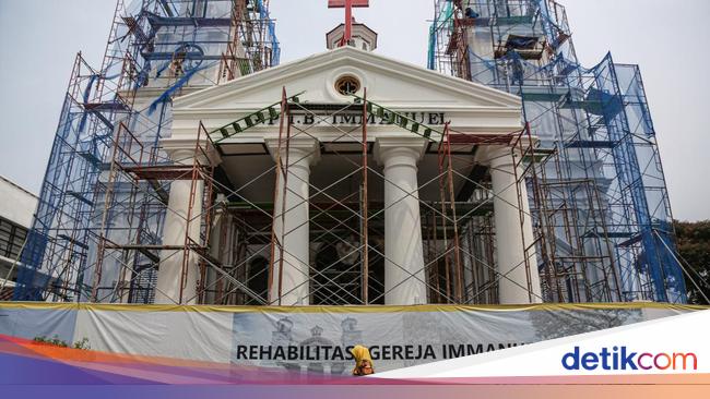 Potret Rehabilitasi Bangunan Cagar Budaya Gereja Blenduk Semarang