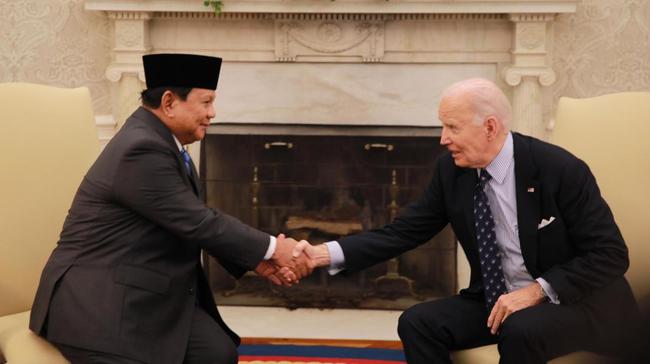 Prabowo ke Biden: Amerika Serikat Bagi Kami Teman yang Sangat Baik