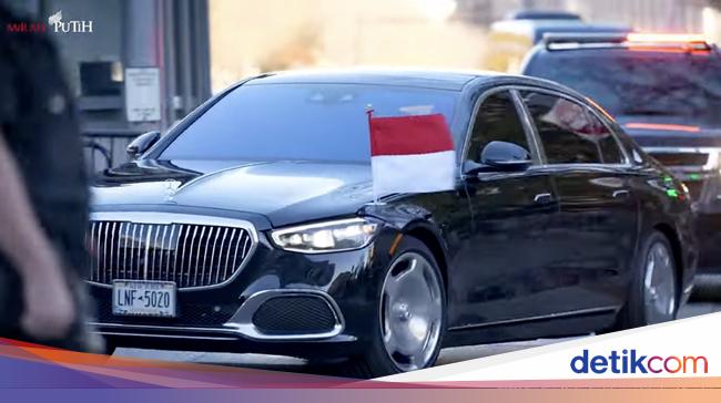 Deretan Mobil Mewah Tunggangan Presiden Prabowo di Luar Negeri