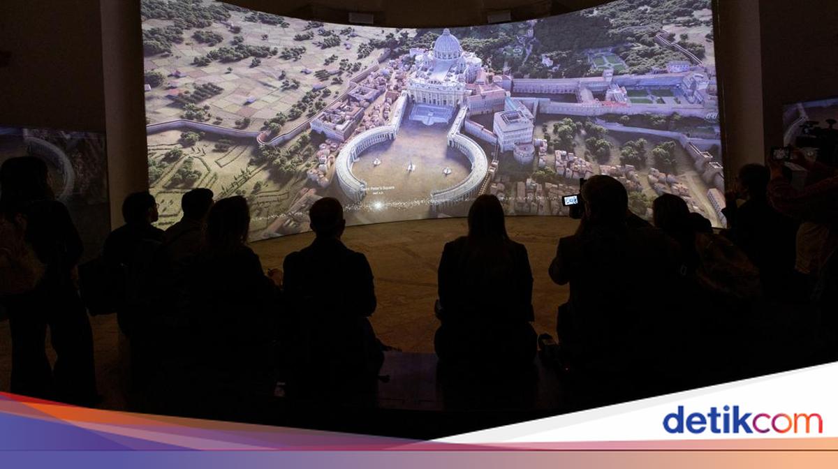 Tur Virtual Vatikan Luncurkan Tur Virtual Berbasis AI untuk Basilika Santo Petrus