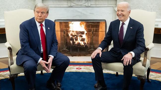 Bertemu di Gedung Putih, Biden-Trump Bahas Ukraina dan Timur Tengah