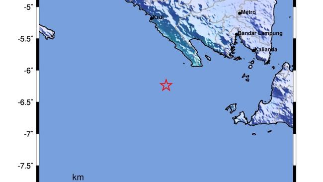 Gempa M 5,3 di Lampung Bersumber dari Pergerakan Lempeng Indo-Australia