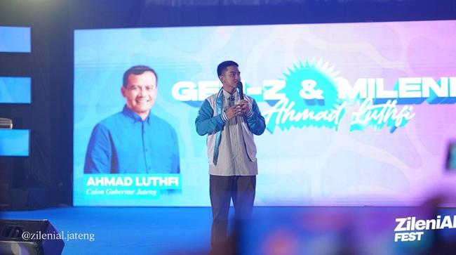 Kaesang Ajak Zilenial Menangkan Ahmad Luthfi-Taj Yasin di Pilgub Jateng