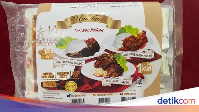 Praktis! Paket Nasi Instan dan Rendang Inovasi Uni Tutie Awet 1 Bulan