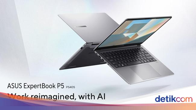 Asus Siapkan ExpertBook P5, Copilot+ PC Pertama untuk Pebisnis