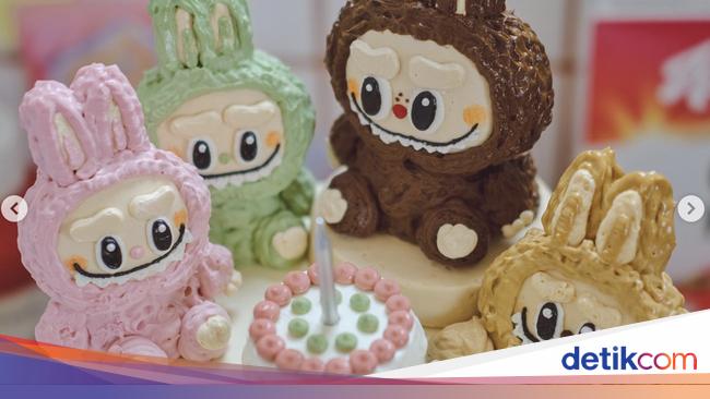 Penggemar Labubu Merapat! 10 Cake Labubu Ini Super Gemas