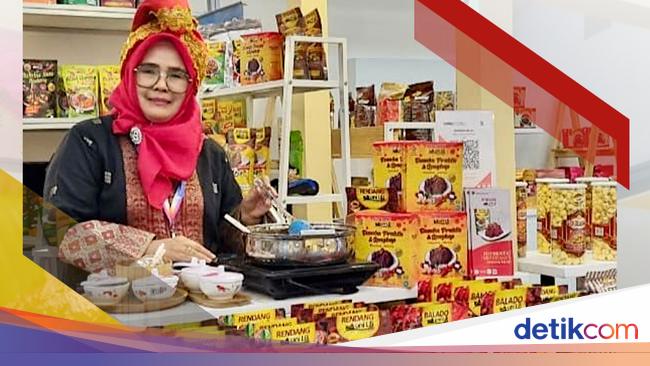 Rendang Uni Lili Tembus Pasar Eropa dan Bikin Rendang untuk Anak