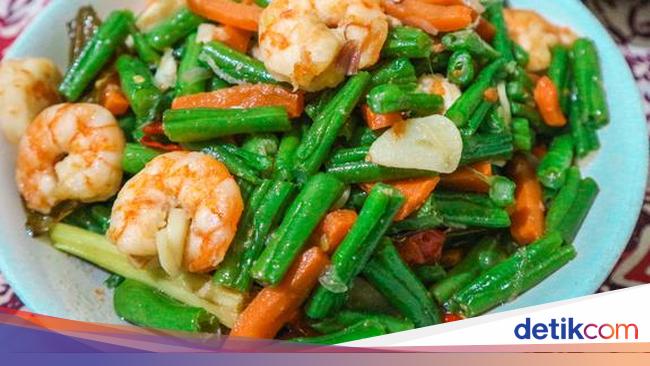 Resep Oseng Kacang Panjang dan Udang yang Segar Gurih Untuk Bekal