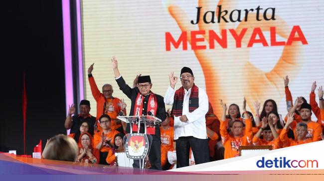 Kemenangan Pramono-Rano Merata di Jakarta, Ini Peta Rincian 50,07% Suara