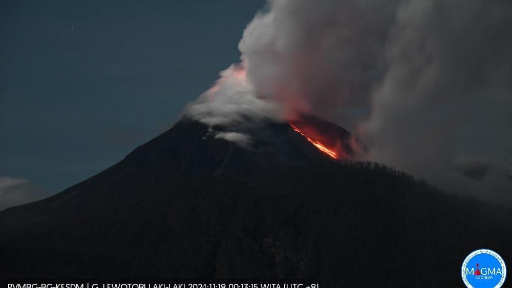 Kenapa 2 Gunung Di NTT Naik Status Usai Erupsi Lewotobi? Ini Kata PVMBG