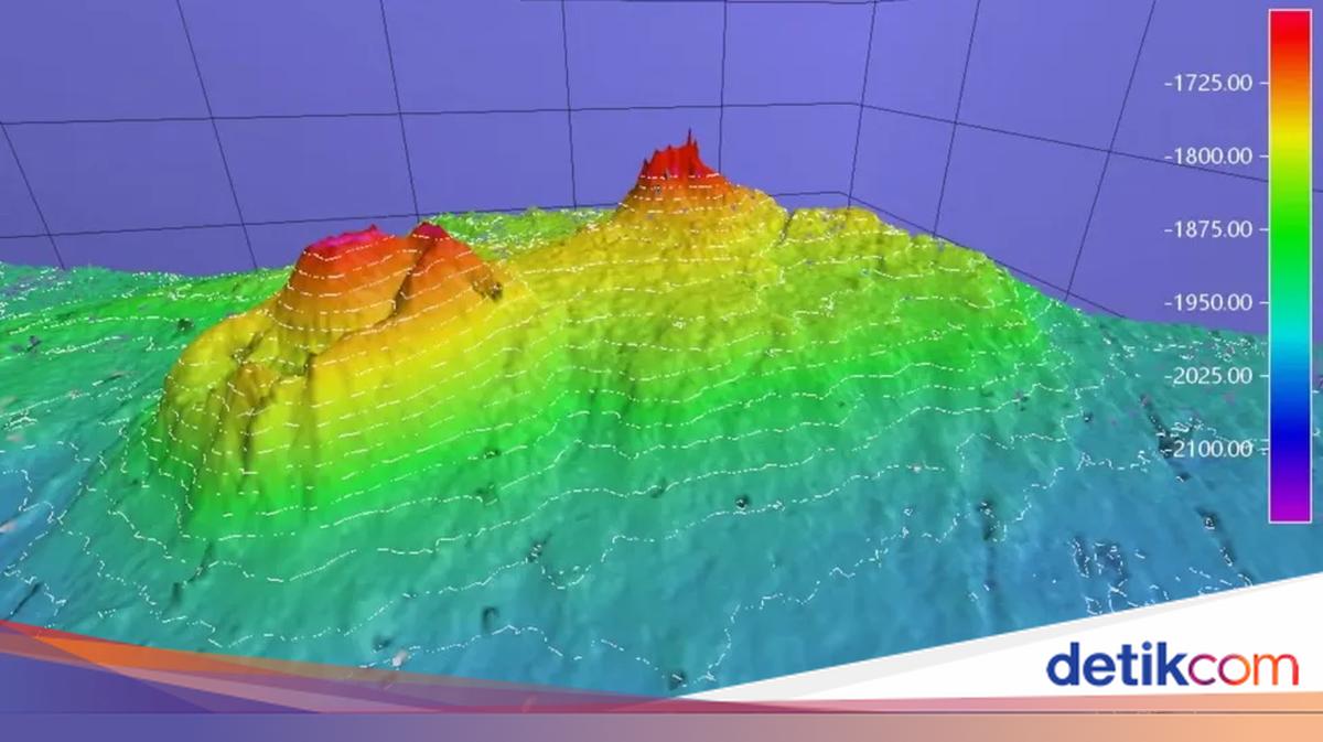 Gunung Api Raksasa di Bawah Laut Ditemukan di Arktik