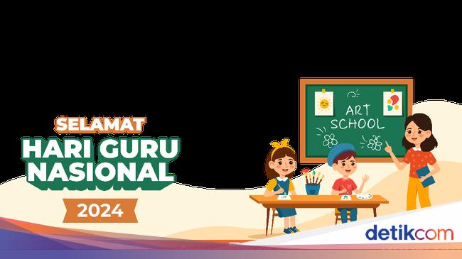 10 Twibbon Hari Guru Nasional 2024 Baru dan Gratis, Bagikan ke Medsos!