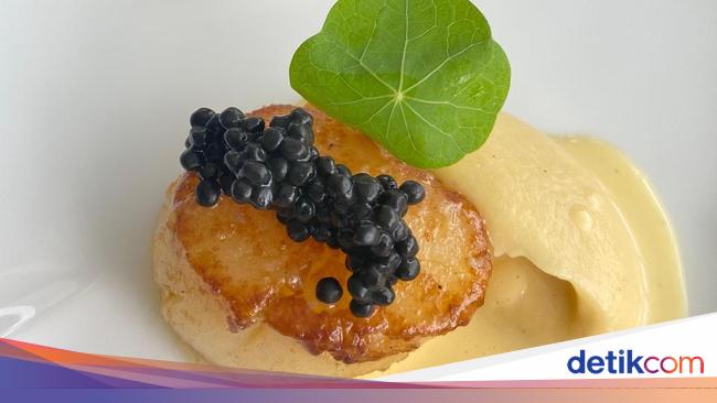 Mewah! Scallop Caviar hingga Risotto Black Truffle untuk Natal