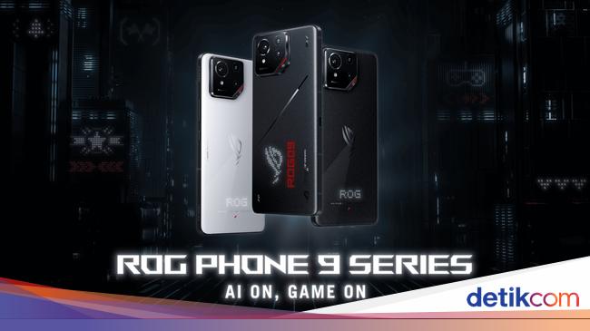 HP Gaming Asus ROG Phone 9 dan 9 Pro Dirilis, Performa Makin Gahar