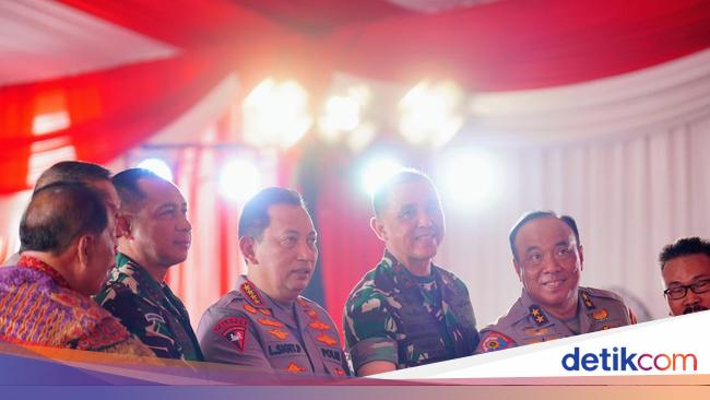 Kapolri-Panglima TNI Launching Gugus Tugas Polri Dukung Program Ketahanan Pangan Prabowo