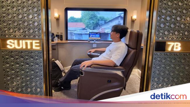 Kelas Kereta Api Termahal di Indonesia, Ini Fasilitas, Rute, dan Harga