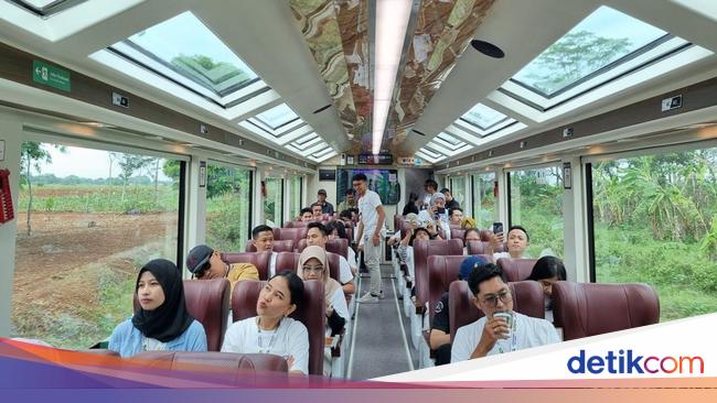 Menaiki Kereta Panoramic, Memandangi Sawah hingga Langit Tanpa Hambatan