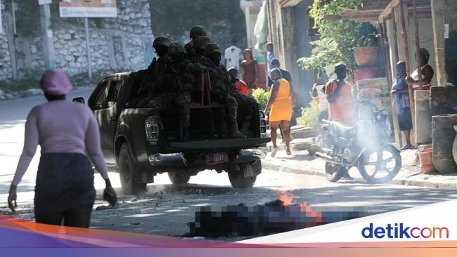 Polisi dan Warga Haiti Bunuh 28 Anggota Geng, Mayatnya Dibakar