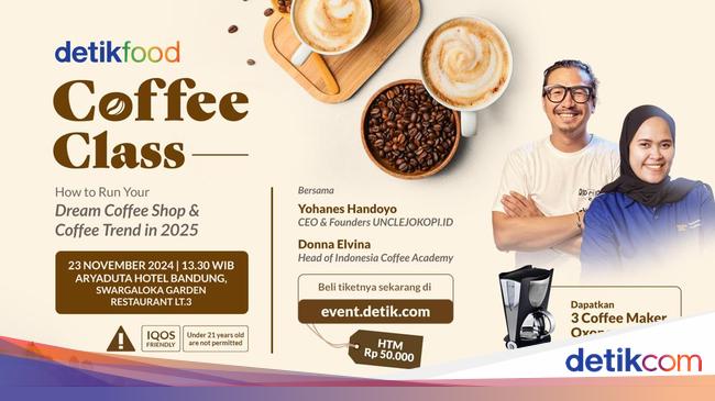 Tren Kopi dan Rahasia Sukses Bisnis Kopi Akan Dibahas di Coffee Class Ini