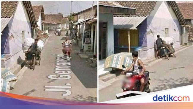 Orang Rabdom Kumpulan Orang Random di Google Street View, di Luar Nurul