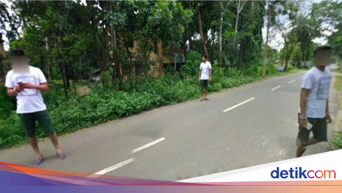 Orang Rabdom Kejadian Orang Random Dipotret Google Street View