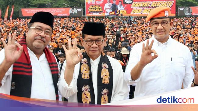 Momen Anies-Pramono-Rano Kompak Salam 3 Jari