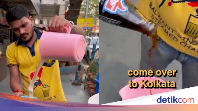 Susu Campur Cola, Minuman Kaki Lima Unik Khas India