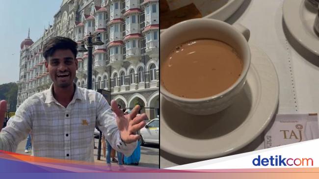 Pria Ini Nikmati Afternoon Tea Rp 400.000 Impiannya di Hotel Taj Mumbai