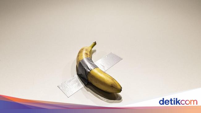 Karya Seni Modal Pisang dan Selotip Ini Laku Terjual Rp 98,6 Miliar!