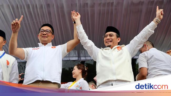 Ridwan Kamil-Suswono Kampanye Akbar di Lapangan Banteng