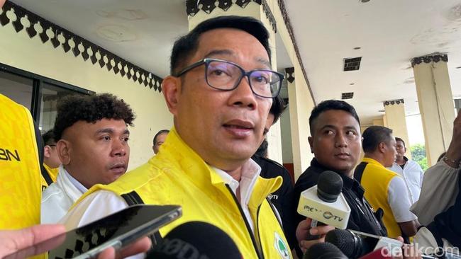 Golkar Bahas Posisi Ridwan Kamil Usai Tumbang di Pilkada Jakarta